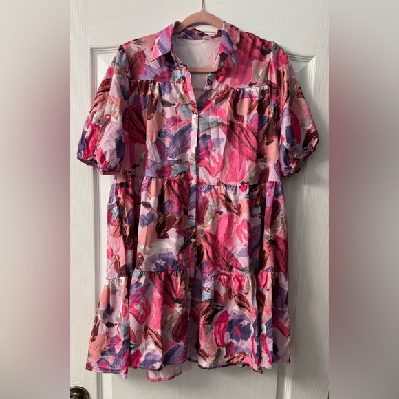 Trends Aveloria Rosie Women's Random Print Elegant Short Dress - Picture 14 of 14